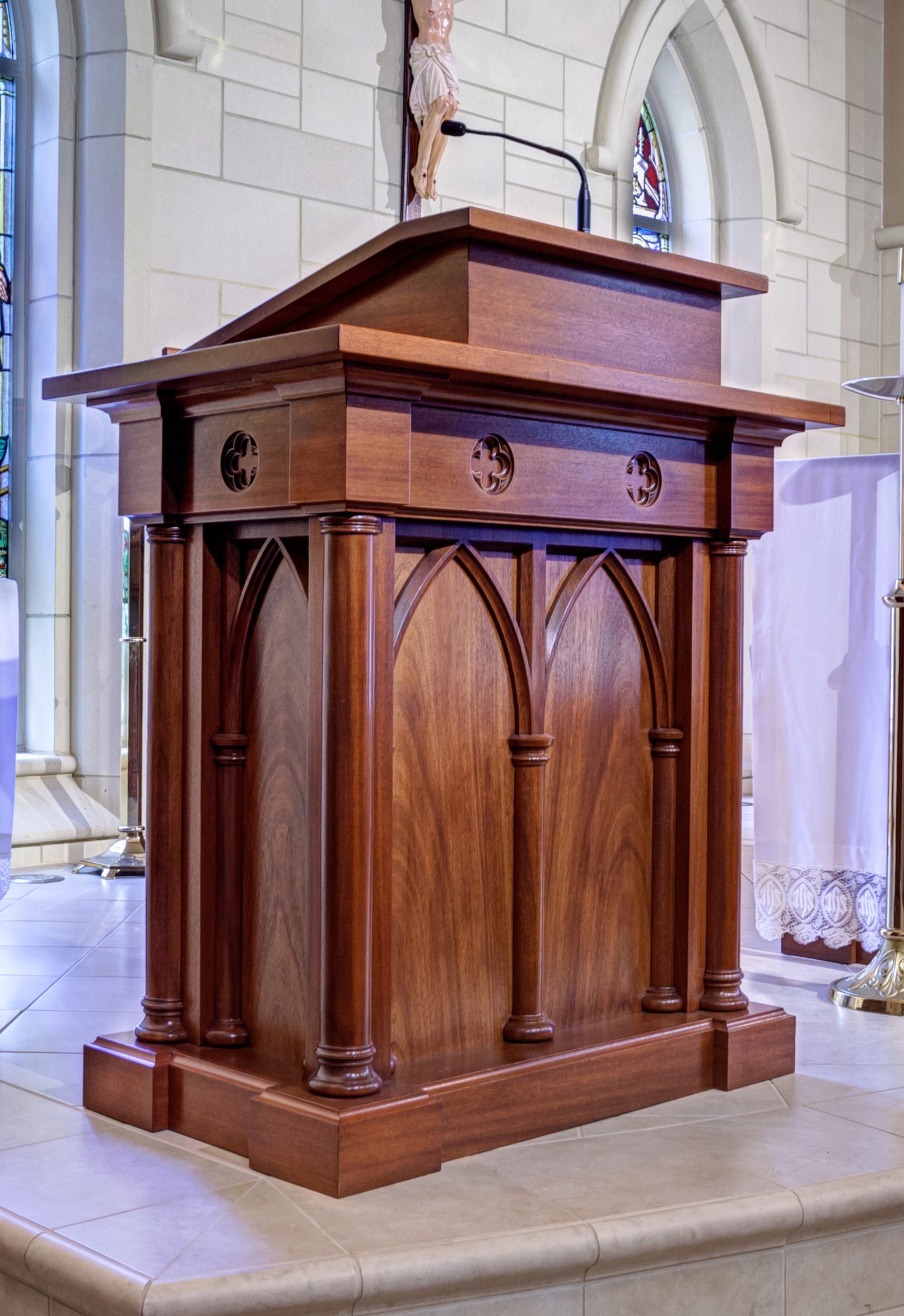 Pulpit St Peter Chanel Roswell GA 